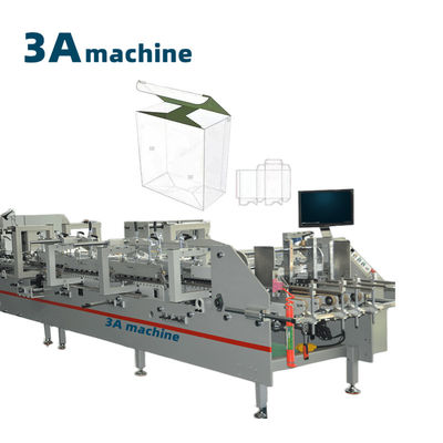 Mechanisch angetriebene CQT-900YG-2 vorgefaltete Bodenhaken-Kleber für die Kastenaufklebermaschine