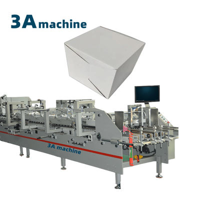 CQT 900YG-2 vorgefaltete Bodenverschluss-Klebmaschine zur Herstellung von Mitnahme-Lebensmittelboxen