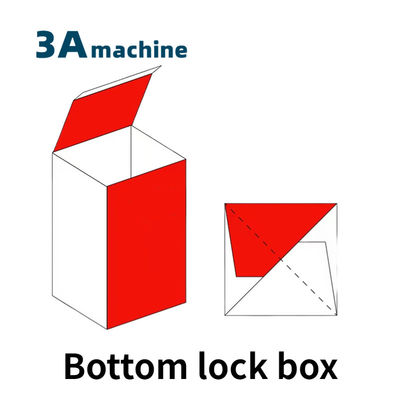 Einseitige Klebebox Präsentation Ordner Klebemaschine für Kartonboxen CQT 900YG-2