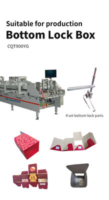 CQT 900YG-2 vorgefaltete Unterverschlussbox für die Verpackung von Lebensmitteln