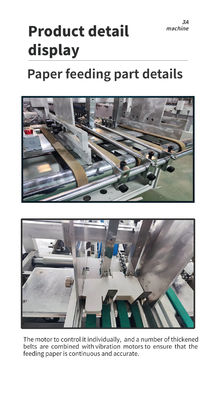 CQT 900YG-2 vorgefaltete Unterverschlusskartonbox Herstellmaschine Preise Ordner Kleber Ersatzteile