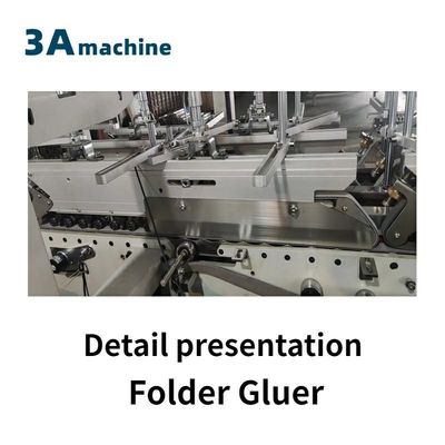 CQT 650JYG Vorgefalteter Crash Lock Bodenbox Halbautomatischer Folderkleber für kalten Klebstoff
