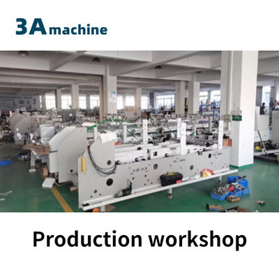 CQT 650JYG Vorabgefaltete Klappschließfachbox Automatische Verkleidungsmaschine für kleine Schachteln