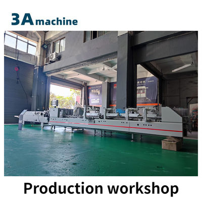 CQT 650JYG Crash Lock Bottom Box Folder-Gluer 650 mit Vorfalten und Crash-Lock Bot Automatische Folder Gluer Fold Gluer Maschine