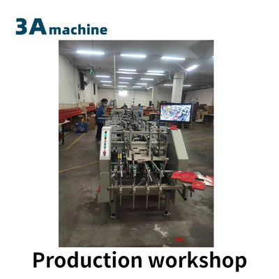 CQT 650JYG Crash Lock Bottom Box Folder-Gluer 650 mit Vorfalten und Crash-Lock Bot Automatische Folder Gluer Fold Gluer Maschine