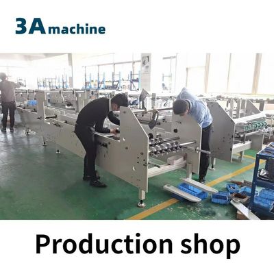 CQT 650JYG Crash Lock Bottom Box Folder-Gluer 650 mit Vorfalten und Crash-Lock Bot Automatische Folder Gluer Fold Gluer Maschine