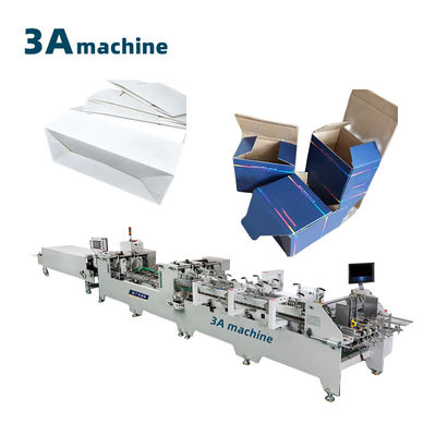 Gluermaschine mit doppelter Verriegelung