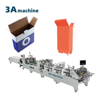 Doppelsperr-Boden-Wallförmige Versandkarton-Klebmaschine mit maximaler Größe von 105 cm