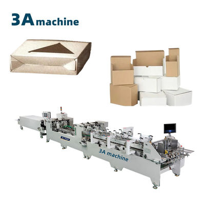 Funktion 3 Doppel-automatische Klebe-Maschine für Karton und Wellkarton