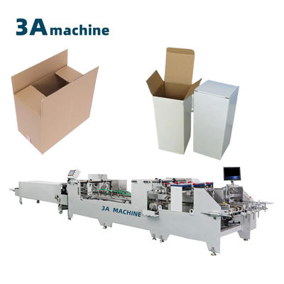 1100 JGKW Karton-/Golfkarton-Doppelverschluss-Bodenkarton-Folder-Klebmaschine