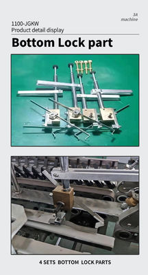 3500 KG 2 3 Schichten Wellkarton-Folder-Klebermaschine mit Doppelsperrboden