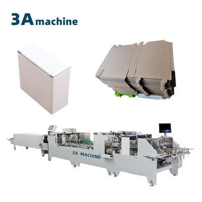 1100 JGKW Doppelverschluss-Bodenkarton Papierordner Klebermaschine für die Herstellung von Boxen