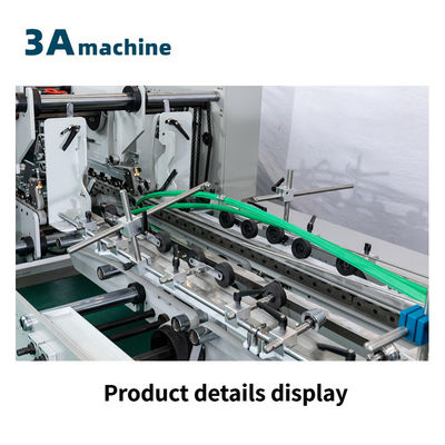 Gewölbte Box-Doppelverschluss-Boden-automatische Ordner-Klebermaschine mit 1300 JGKW-Modell