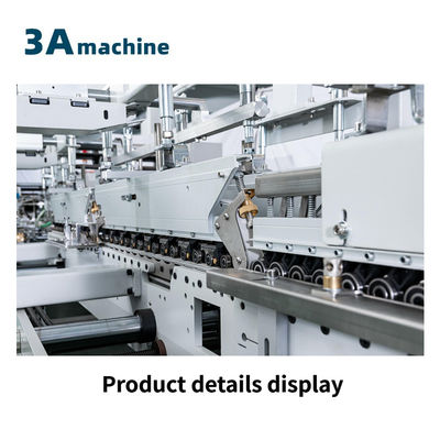 Gewölbte Box-Doppelverschluss-Boden-automatische Ordner-Klebermaschine mit 1300 JGKW-Modell