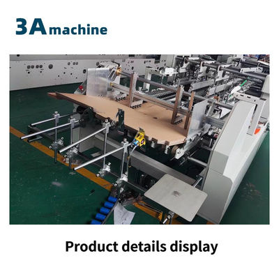JGKW 1100 Automatisches Gluer mit doppeltem Verschluss für Wellen- und Kartonboxen