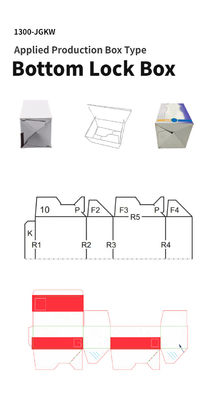 Unteren Schloss und Seitenklebstoff Zigaretten Papierbox Klebe-Maschine mit 250g-650g Karton