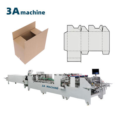 1300JGKW Kartonschachtel-Folder-Kleber mit elektrischem Antrieb und Doppelverschluss-Bodenfunktion