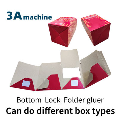 SHH**800AG-2 Automatische Bodenfalten- und Klebe-Maschine für Holzverpackungsmaterialien