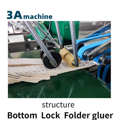 SHH**800AG-2 Automatische Bodenfalten- und Klebe-Maschine für Holzverpackungsmaterialien