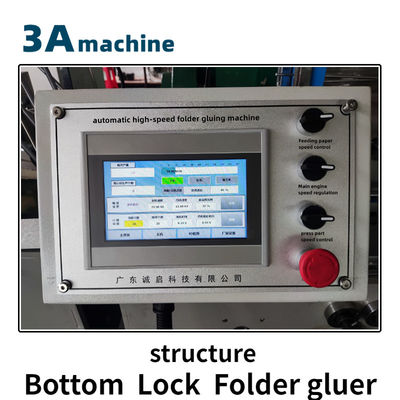 SHH**800AG-2 Automatische Bodenfalten- und Klebe-Maschine für Holzverpackungsmaterialien
