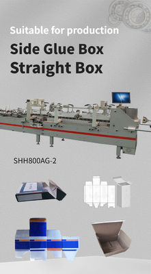 800 mm breite, ausgerollte, automatische Verkleidungsmaschine mit Seitenklebstoff SHH800AG-2