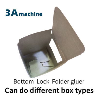 Elektrisch angetriebene SHH800AG-2 Automatische Folderaufklebermaschine für 4 6 Eckfalten GS110