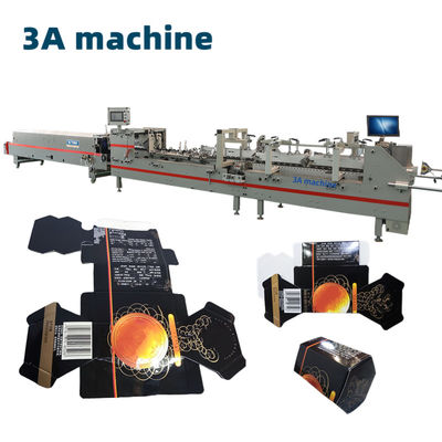 Elektrisch angetriebene SHH**800AG-2 Mini Lock Bottom Box Klebe-Maschine mit einfacher Bedienung