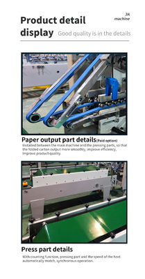 3ACQ**580D Kartonklebmaschine zur Kaltkleberei und -kleberei