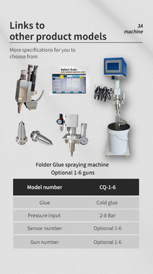 Automatische Klappklebmaschine 3ACQ**580E für Seitenklebmaschinen