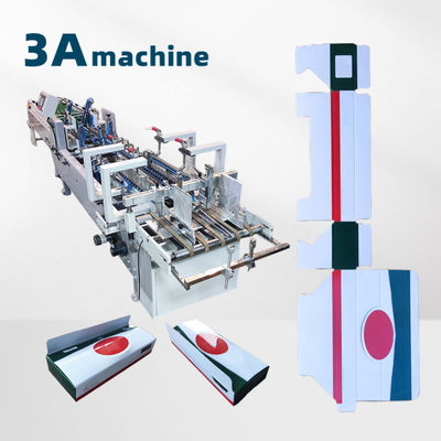 Lebensmittelverpackungsmaschine geeignete Schachtel automatische Kartonmappe Kleber mit Papiermaterial