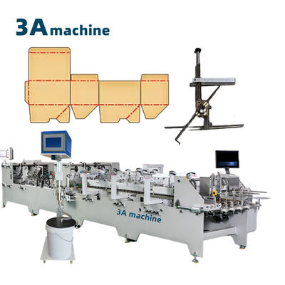 2200 KG CQT900YG-2 vorgefaltete Unterverschluss-Folder-Klebermaschine für HRB-Seifenverpackungen