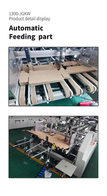 3700 kg Kapazität Doppelverschluss-Bodenpapier-Klebmaschine für Wellkarton