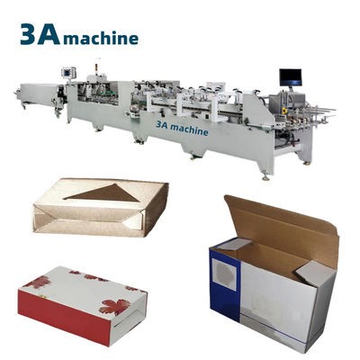 Bodenverschluss Doppel- Karton-/Gorrugated Box Folder Klebe-Maschine für hohe Produktivität
