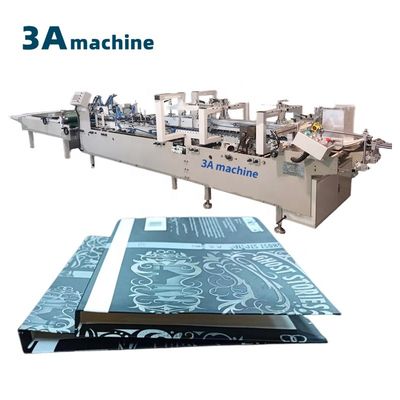 Buchcover Doppelseitige Ordner Klebermaschine mit maximaler Linergeschwindigkeit von 250 Meter/Minute