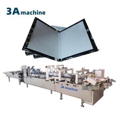 8.25M*1.2M*1.3M Automatische Buchbedeckung Doppelseitige Klebermaschine 650mm Maximalgröße
