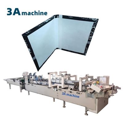 CQT-800BS Automatische Buchdeckel-Seitenklebmaschine zum gleichmäßigen Falten und Kleben
