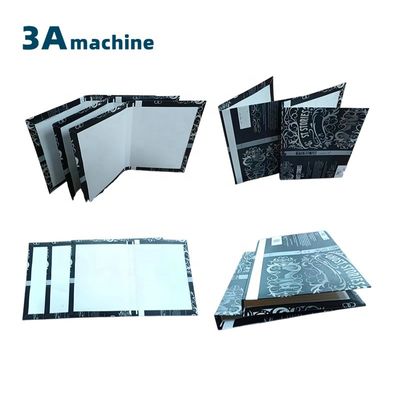CQT-800BS Automatische Buchdeckel-Seitenklebmaschine zum gleichmäßigen Falten und Kleben