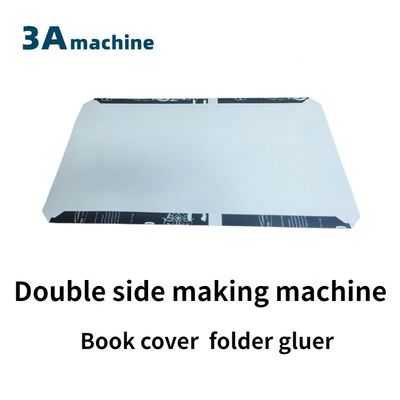 CQT-800BS Automatische Buchdeckel-Seitenklebmaschine zum gleichmäßigen Falten und Kleben