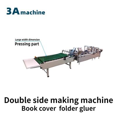 CQT-800BS Automatische Buchhülle Seitenaufklebmaschine Klapp- und Klebeboxenmaschine
