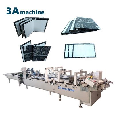 Kasten aufgeklappt Mindestgröße 150mm CQT-800BS Automatische Buchbedeckung Seitenklebmaschine