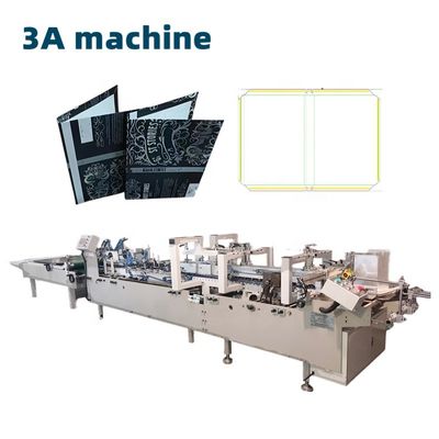 Fast CQT-800BS Automatische Buchbedeckung Seitenklebmaschine Box Falten und Kleben