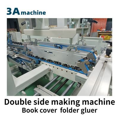 Fast CQT-800BS Automatische Buchbedeckung Seitenklebmaschine Box Falten und Kleben