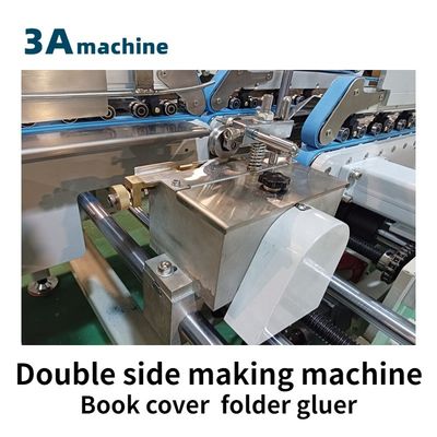 Fast CQT-800BS Automatische Buchbedeckung Seitenklebmaschine Box Falten und Kleben