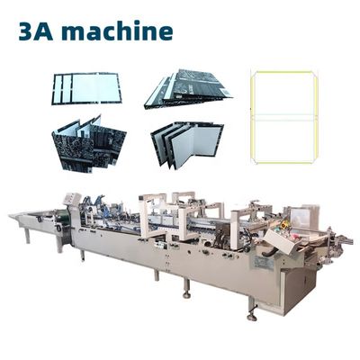 CQT-800BS Automatische Buchhüllen-Seitenklebmaschine mit maximaler Arbeitsbreite 650 mm