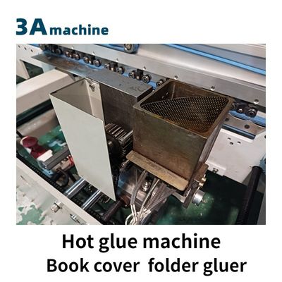 CQT-800BS Automatische Buchhüllen-Seitenklebmaschine mit maximaler Arbeitsbreite 650 mm
