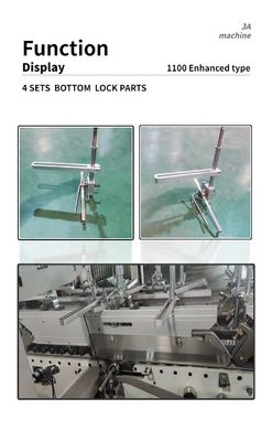 CQT1100 Erweiterte Automatische Klappklebmaschine für eine gleichbleibende Leistung