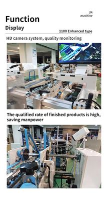 CQT1100 Erweiterte Automatische Klappklebmaschine für eine gleichbleibende Leistung