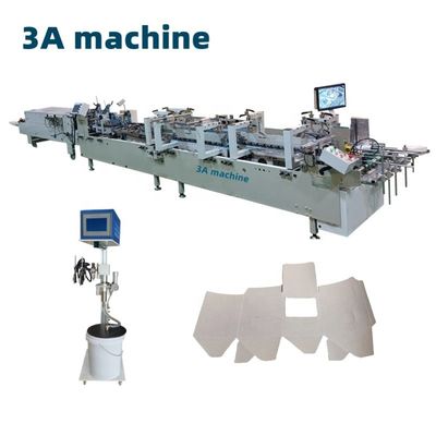 CQT-1100 Erweiterte automatische Unterverschluss-Folder-Klebermaschine mit Nettogewicht 4300