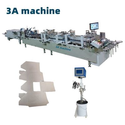 10KW CQT-1100 Erweiterter automatischer Unterverschluss-Folder-Kleber für die Kartonherstellung