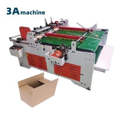 CQT-1800JGKW Halbautomatische Wellkartonpresse für die Verkleidung von Kartonschichten 2360*2300*1250 mm